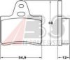 A.B.S. 36070 Brake Pad Set, disc brake